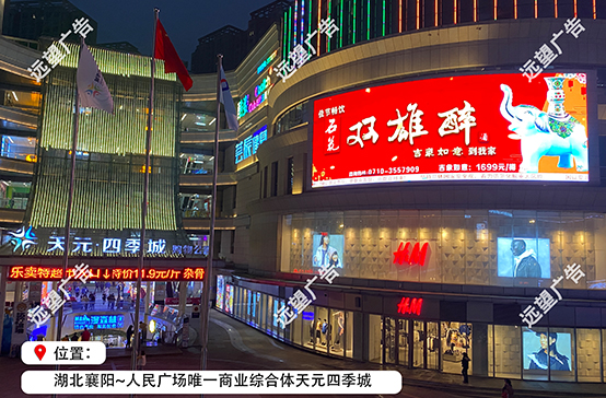 商業(yè)綜合體天元四季城LED大屏
